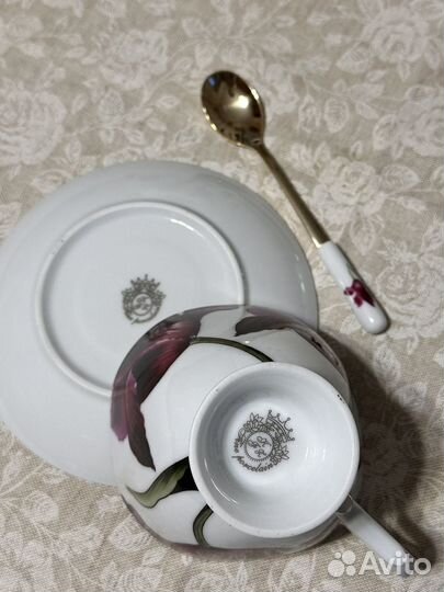 Чайная пара фарфор