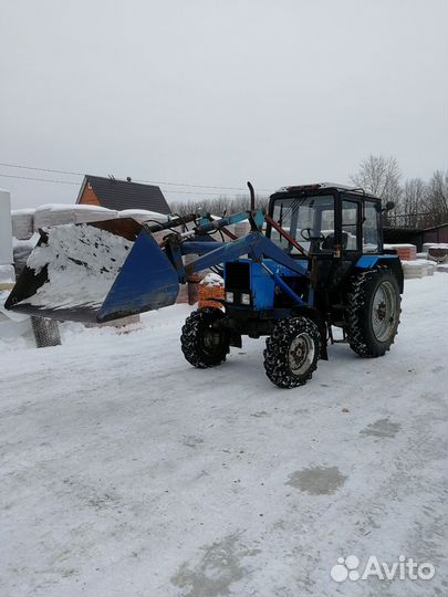 Кун с ковшом на трактор мтз Беларус