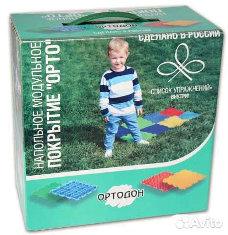 Ортопедический коврик пазл 6 шт