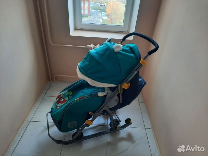 Санки коляска ника