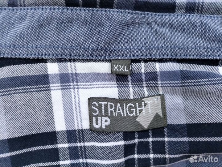 Рубашка мужская фланелевая Straight Up, 2XL