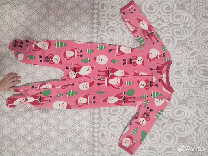 Комбинезон флисовый Carter's 62-68 см (6М)