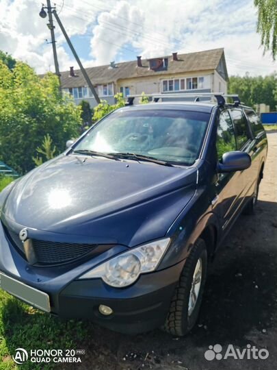 SsangYong Actyon Sports 2.0 МТ, 2008, 350 000 км