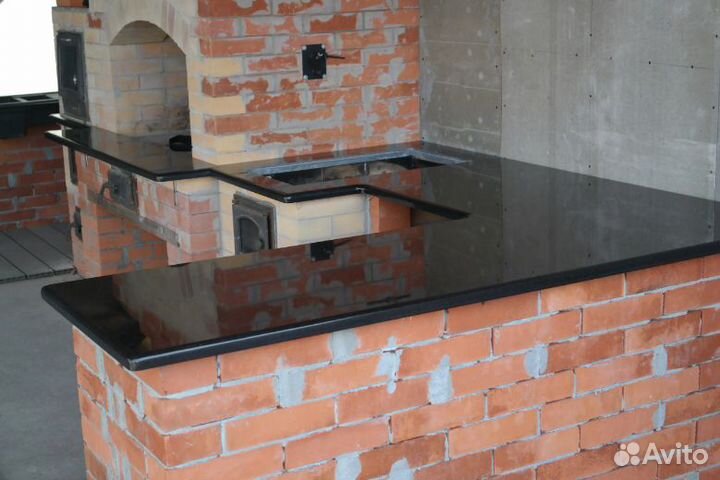 Столешница для барбекю зоны