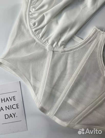 Топ женский с корсетом