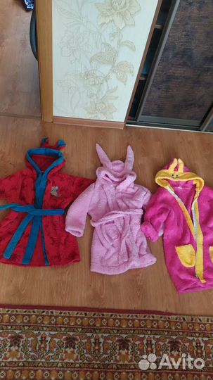 Халат банный детский