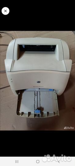 HP Laserjet 1000 Series принтер рабочий+зу+кабель