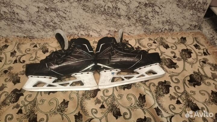 Хоккейные коньки bauer supreme s1 (вратарские )