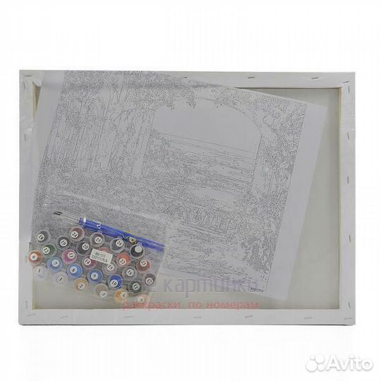 Картина по номерам 40x50 Мотоциклист на трассе