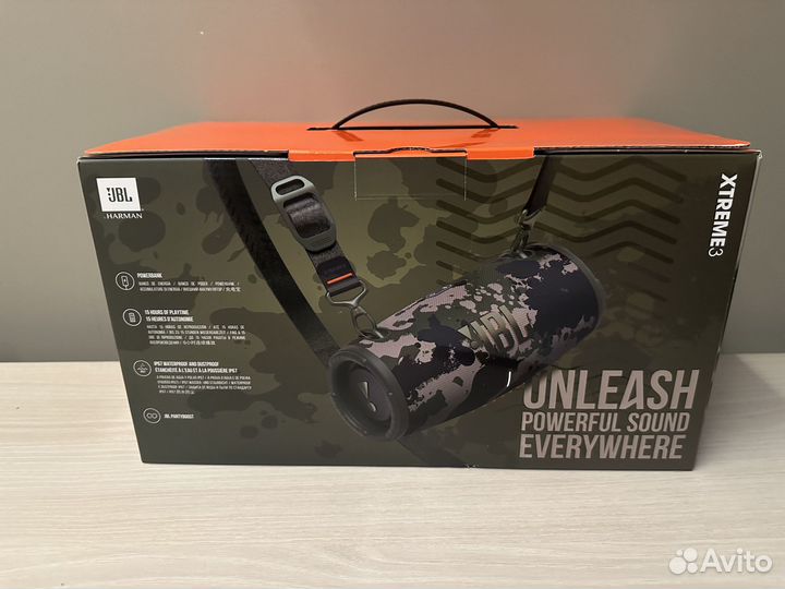 Колонка JBL Xtreme 3 Camo Новая Оригинал. Чек