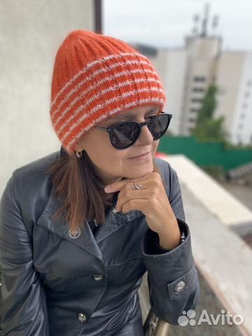 Шапка двойная с отворотом