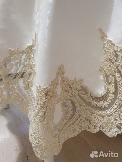 Скатерть овальная прямоугольная круглая