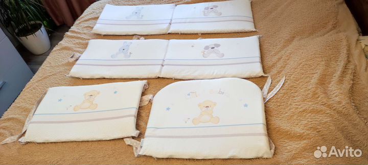 Бортики в детскую кроватку