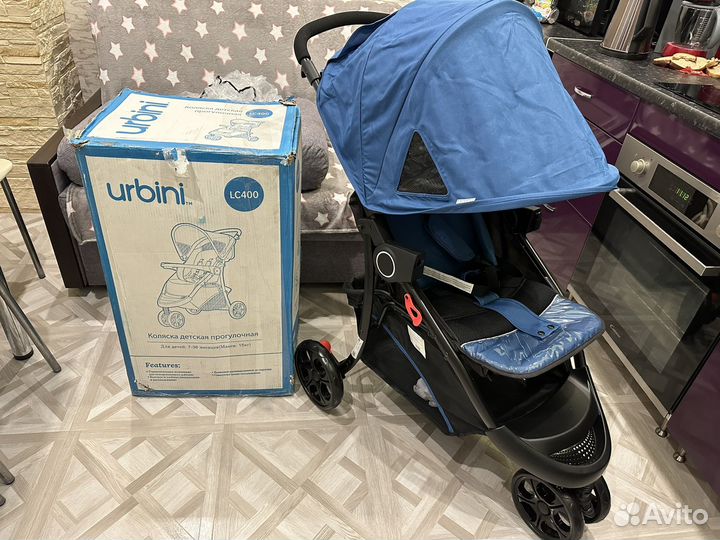 Прогулочная коляска новая