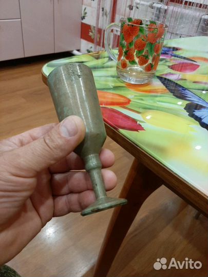 Рюмка латунь