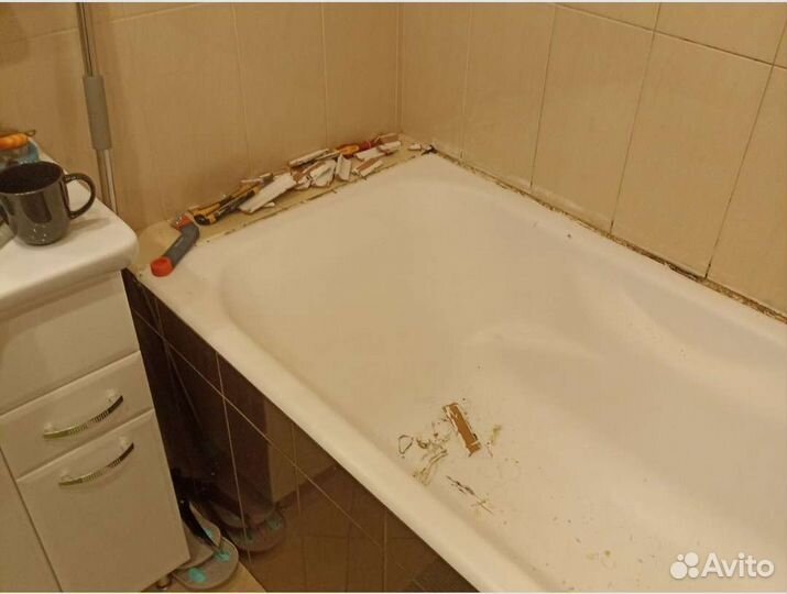 Реставрация ванн жидким акрилом или мрамором