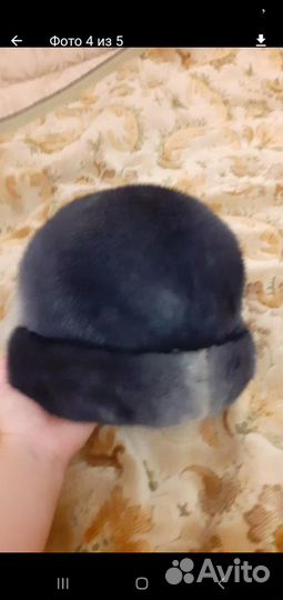 Норковая шапка