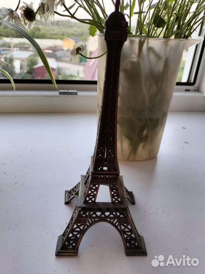 Эйфелевая башня, металл, выс.25 см