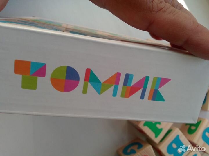 Кубики английский Томик 24 шт