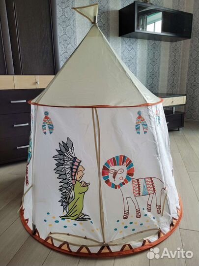 Детская игровая палатка вигвам