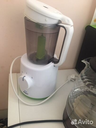Пароварка блендер philips avent 2в1