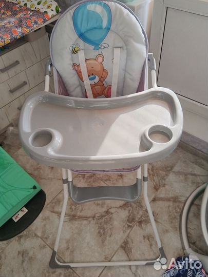 Детский стульчик для кормления новый
