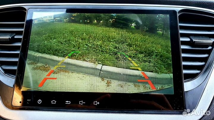 Магнитола Android Solaris с рамкой