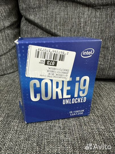 Процессор Intel Core I9 10850K