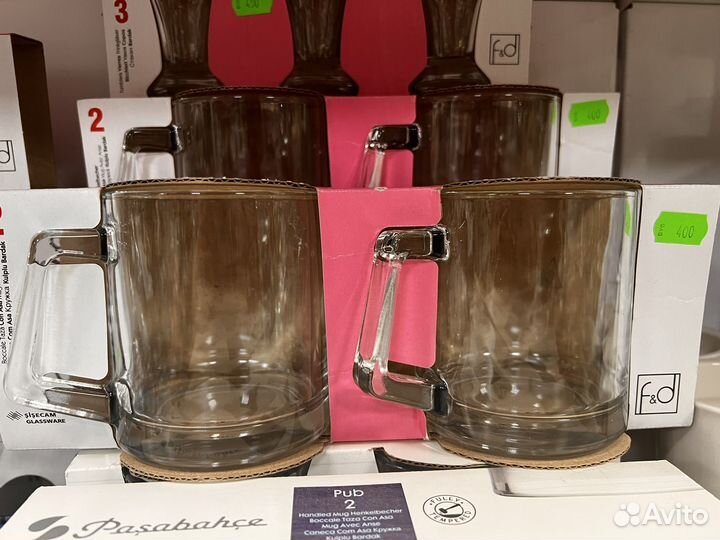 Бокалы в ассортименте