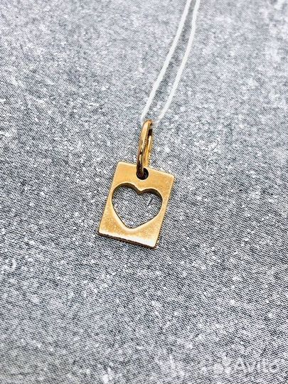 Золотая подвеска