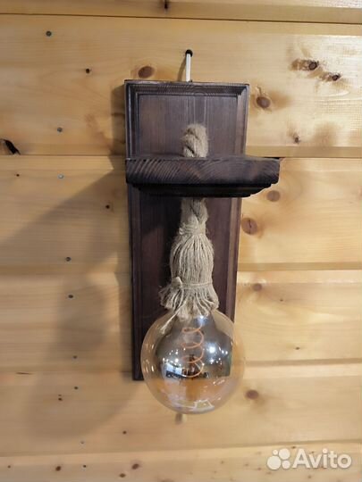 Настенный светильник бра лофт