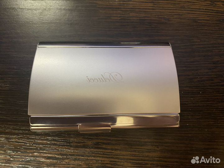 Визитница карманная подарочная Delucci