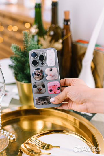 Стикеры объемные