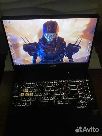 Игровой ноутбук asus TUF gaming fx 505