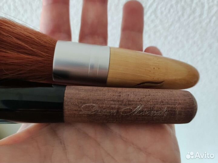 Кисти для минерального макияжа пудры румян