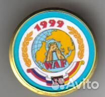 Значок красивый Мишка Олимпийский СССР Б/У