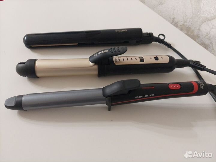 Плойка bosch, rowenta и утюжок philips