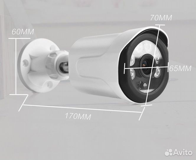 NEW Видеонаблюдение №1, видеокамера 4 мп