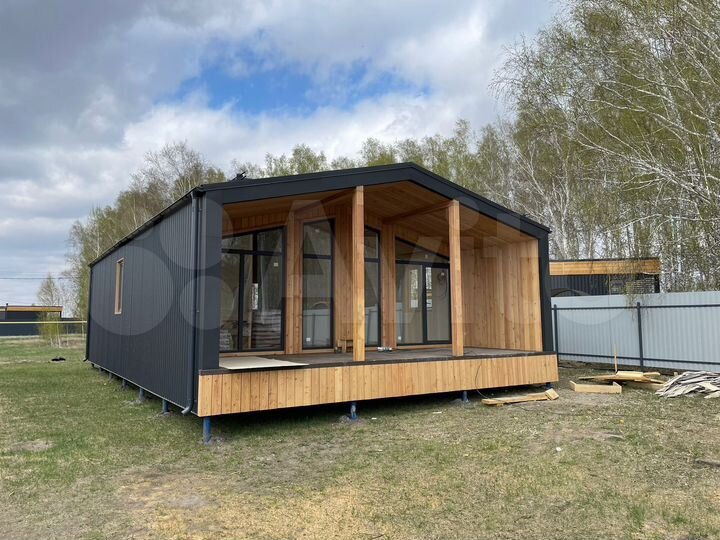 Коттедж 94 м² на участке 6 сот.