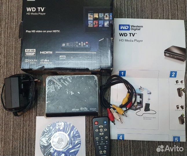 Медиа плеер Western Digital WD TV HD media player