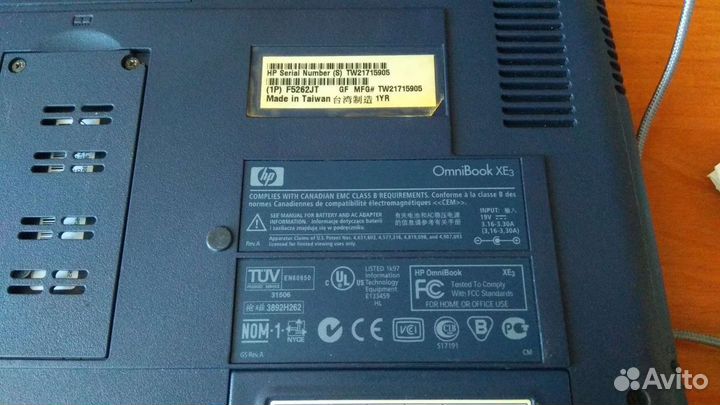 HP Omnibook XE3