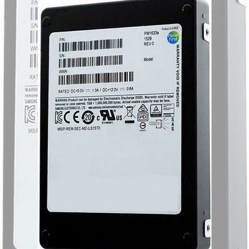 [PM1633A] Жесткий Диск Samsung / Pm 1633 A 960gb Pm1633a