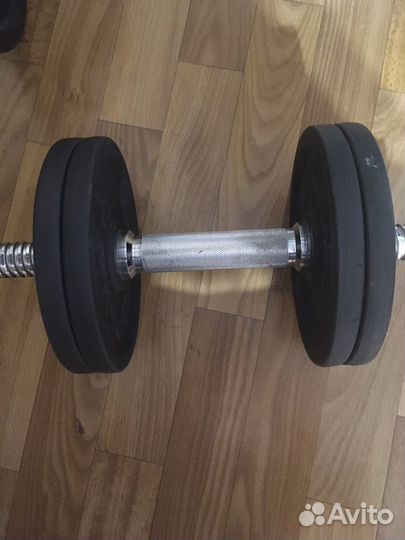 Гантели разборные