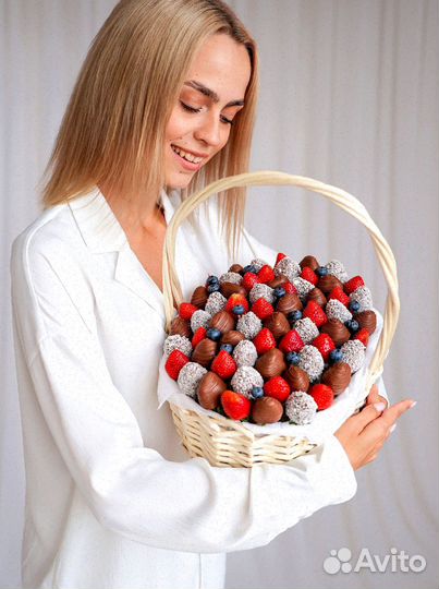 Букет клубника в шоколаде