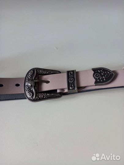 Ремень женский кожаный
