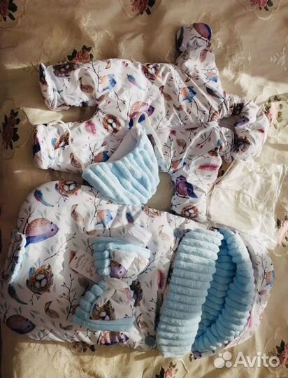 Комплект на выписку для мальчика