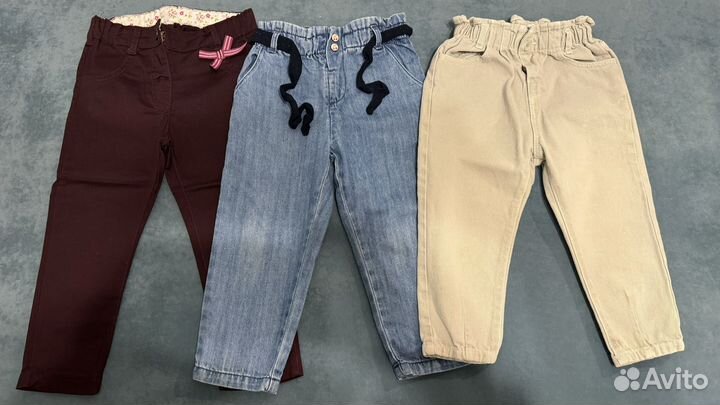 Детские вещи на девочку пакетом 86 92