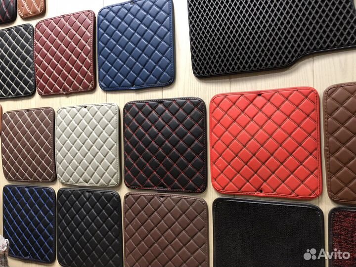 Коврики из экокожи. Пошив