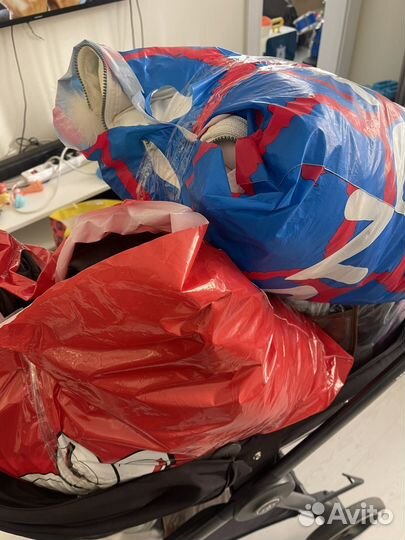 Пакеты с мужской одеждой