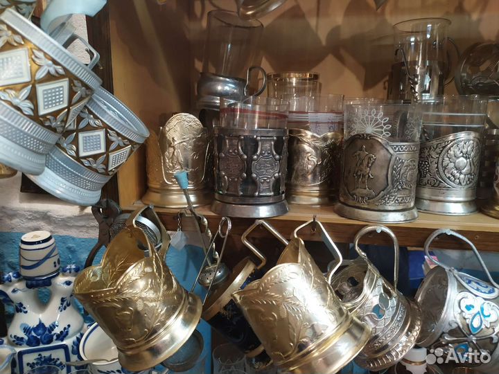 Подстаканники мнц нерж ржд СССР